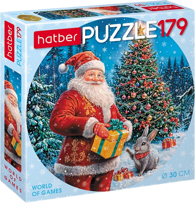 Пазл Hatber Праздник у елочки / 179ПЗк4_35278 (179эл) -