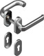 Ручка дверная DoorHan Для калитки секционных ворот Штифт 8 Правая / DH25134 (нержавеющая сталь) - 