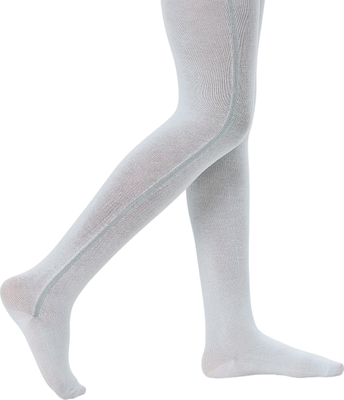 Колготки детские Mark Formelle 708K-748 (р.128-134, белый/серебряный люрекс) - 