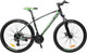 Велосипед Sparto Stellar 27.5 (17, матовый черный/зеленый, разобранный, в коробке) - 