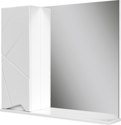 

Шкаф с зеркалом для ванной, Pronto 80