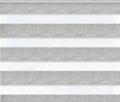 Рулонная штора Jalux День-Ночь Аура aura 110x160 (серый) -