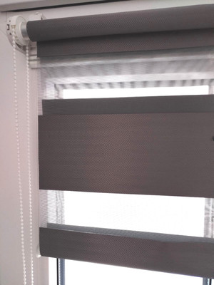 

Рулонная штора, День-Ночь Берген 7526-08 110x160