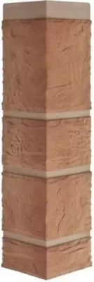 

Угол для сайдинга, Камень Бежевый Наружный