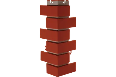 

Угол для сайдинга, Кирпич клинкерный Терракотовый Наружный