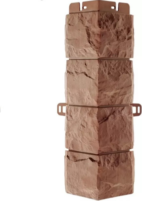 

Угол для сайдинга, Фагот ЭКО Терракотовый Наружный