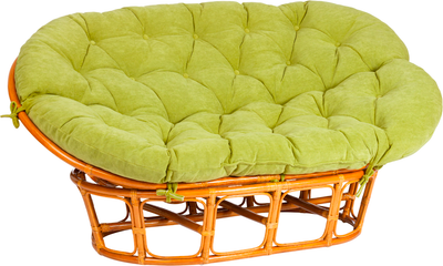 Диван садовый Tetchair Mamasan 23/02 W с подушкой (орех/олива) -