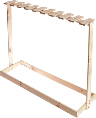 Держатель для садового инвентаря GREENGO Напольный под 18 инструментов / 3954927 - 