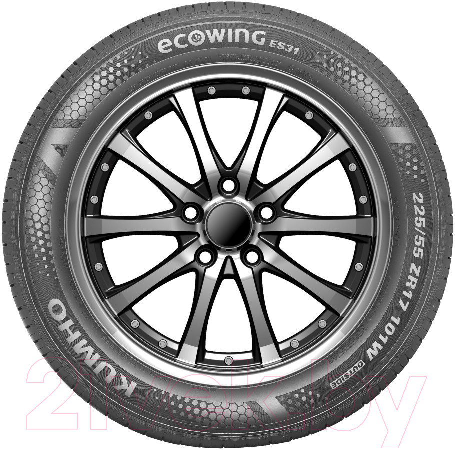 Летняя шина Kumho Ecowing ES31 155/65R14 75T