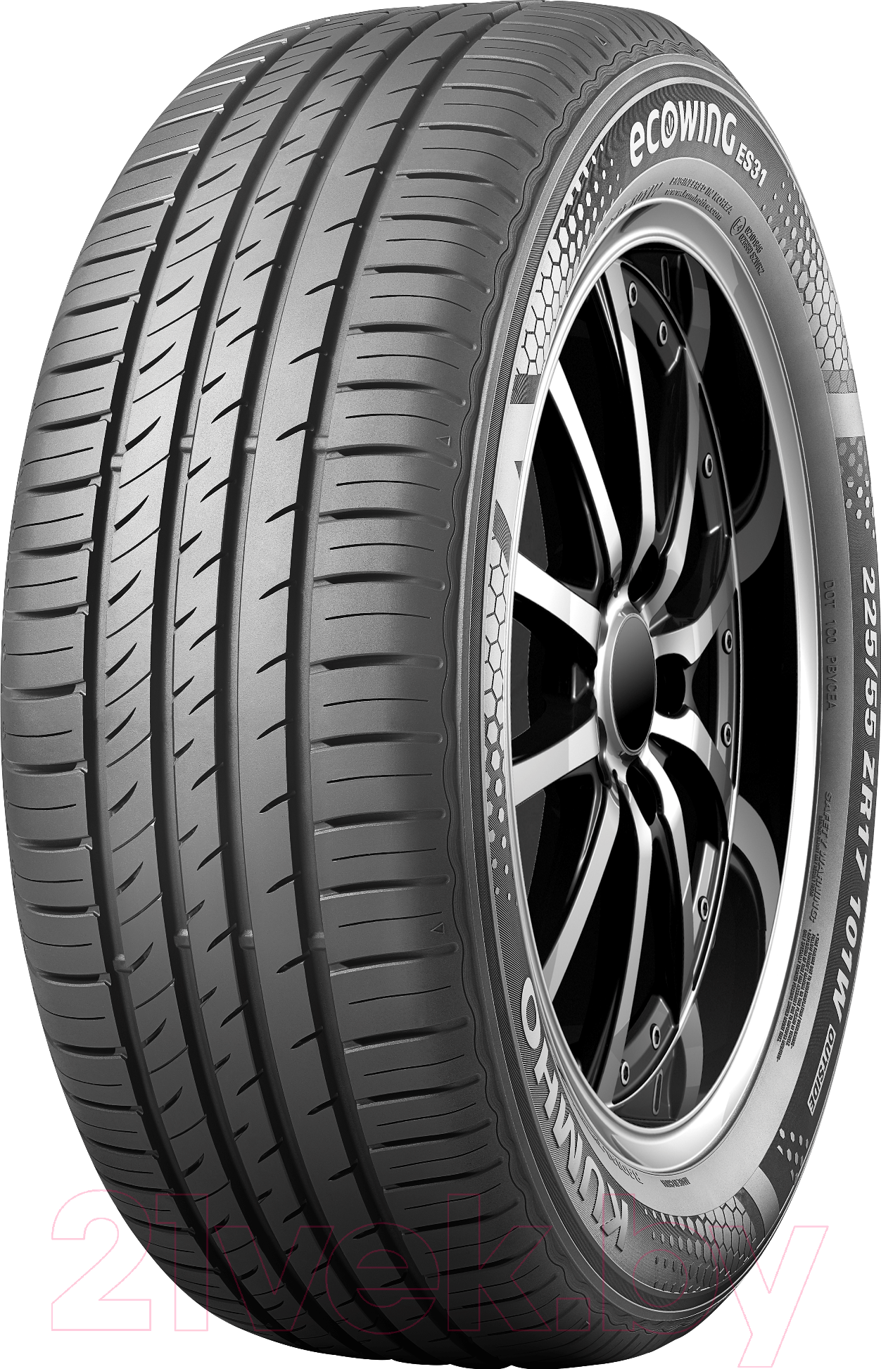 Летняя шина Kumho Ecowing ES31 185/70R14 88T