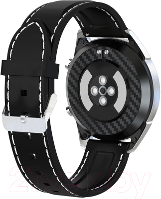 Умные часы NO.1 DT28 (черный, силиконовый ремешок)