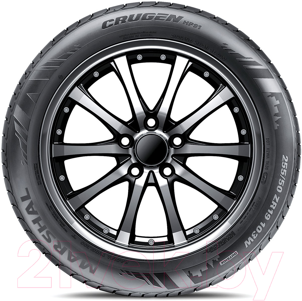 Летняя шина Kumho Crugen HP91 245/60R18 105V — фото 3