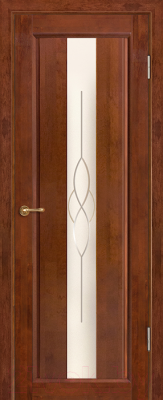 Дверь межкомнатная Vi Lario ДО Версаль 60x200 (бренди)