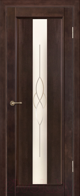 Дверь межкомнатная Vi Lario ДО Версаль 60x200 (венге)