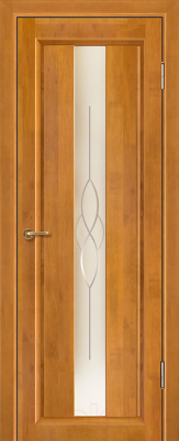 Дверь межкомнатная Vi Lario ДО Версаль 90x200 (медовый орех)
