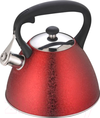Чайник со свистком Klausberg KB-7349 (красный)