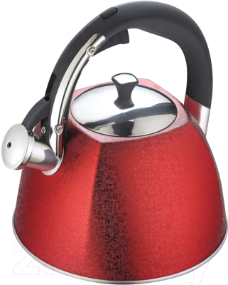 Чайник со свистком Klausberg KB-7338 (красный)