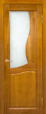 Дверь межкомнатная Vi Lario ДО Верона 70x200 (медовый орех)
