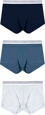 Комплект мужских трусов Mark Formelle 411124-3 (р.86-96, серый меланж 4306-А/шторм/море) - 