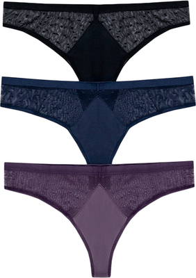 Комплект женских трусов Mark Formelle 412475-3 (р.90, море) - 