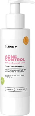Гель для умывания Clean+ Acne Control (200мл) -