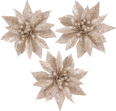 Набор елочных игрушек Волшебная страна Цветок / 108568 (3шт) - 