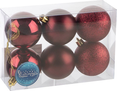 

Набор шаров новогодних, SYQA- 0123123-04 / 106307