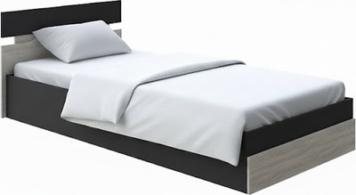 

Односпальная кровать, Milton с ПМ 90x190