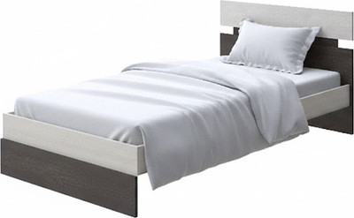 

Односпальная кровать, Milton 90x200