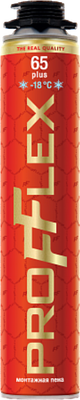 Пена монтажная Profflex Pro 65л Plus зима -