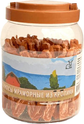 

Лакомство для собак, Стрипсы мраморные из кролика / NF-TR009