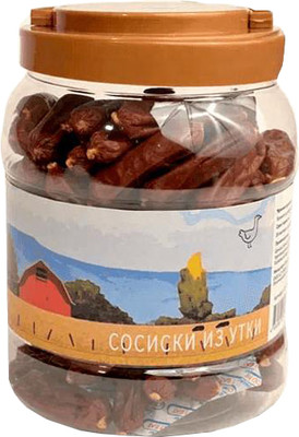 Лакомство для собак Nord Farm Сосиски из утки / NF-TR016 (900г) - 