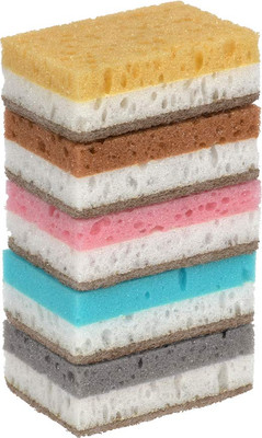 Набор губок для мытья посуды Tutto 17787 (5шт, черный) -