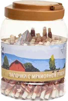 

Лакомство для собак, Палочки с мраморной уткой / NF-TR047