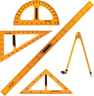 Набор для черчения Brauberg Для классной доски / 210871 - 