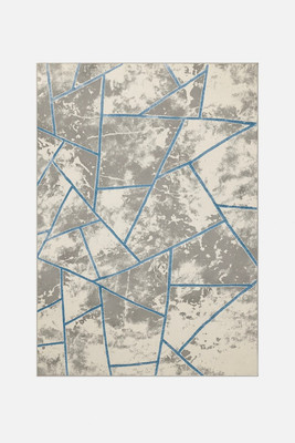 Ковер Radjab Carpet Амальфи Прямоугольник 01518B (2.4x3.4, C.Grey/L.Bule) -