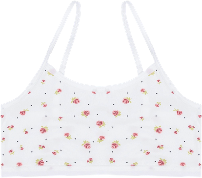 Бюстье для девочек Mark Formelle 517718 (р.140-68, цветочки на белоснежном) -