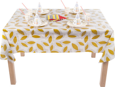 

Скатерть, Декор-шанс 5016 Листья Кол.2 Золотые
