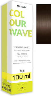 Крем-краска для волос Malecula Colour Wave тон 6 (100мл, натуральный темный блонд) -
