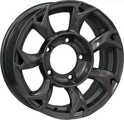 

Литой диск, KHW1505 Jimny 15x5.5" 5x139.7мм DIA 108.1мм ET 5мм Gray