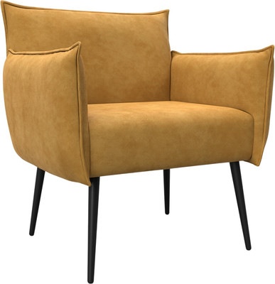 Кресло мягкое Лига Диванов Лига-083 / 132322 (велюр Brut 10 желтый) - 