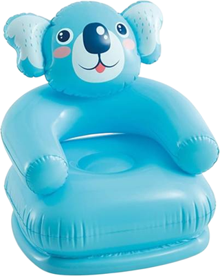 Надувное кресло Intex Happy Animal Коала с ремкомплектом 68556 (голубой) - 