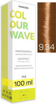 

Крем-краска для волос, Colour Wave тон 9.34