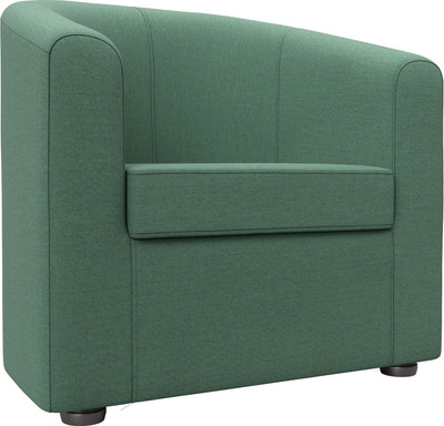 Кресло мягкое Лига Диванов Норден / 125082 (рогожка амур зеленый) - 