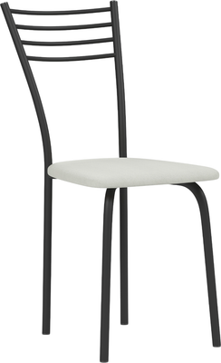 Стул Mio Tesoro Сигма (молочный/черный) -