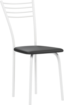 Стул Mio Tesoro Сигма (черный/белый) -