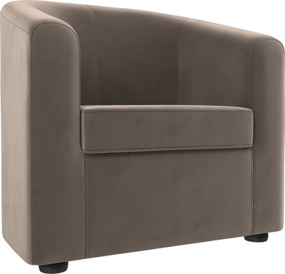 Кресло мягкое Лига Диванов Норден / 109049 (велюр коричневый) - 