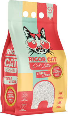 Наполнитель для туалета Rigor Cat Апельсин (5л) - 