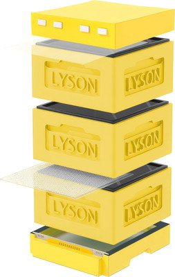 Улей Lyson Рута На 12 Рамок / KR123YY (желтый/желтый) -