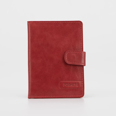 Портмоне Poshete 604-141NPK-BRD (бордовый) - 